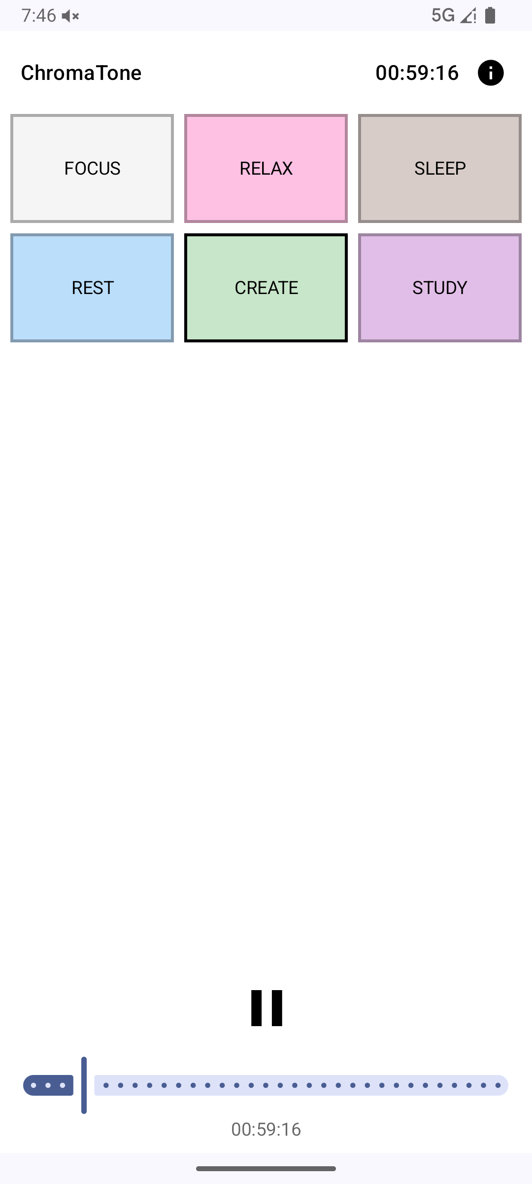 ChromaTone App Interface